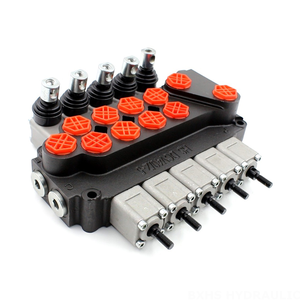 DCV40Z Manual 5 Spool Monoblock Directional Valve cover photo