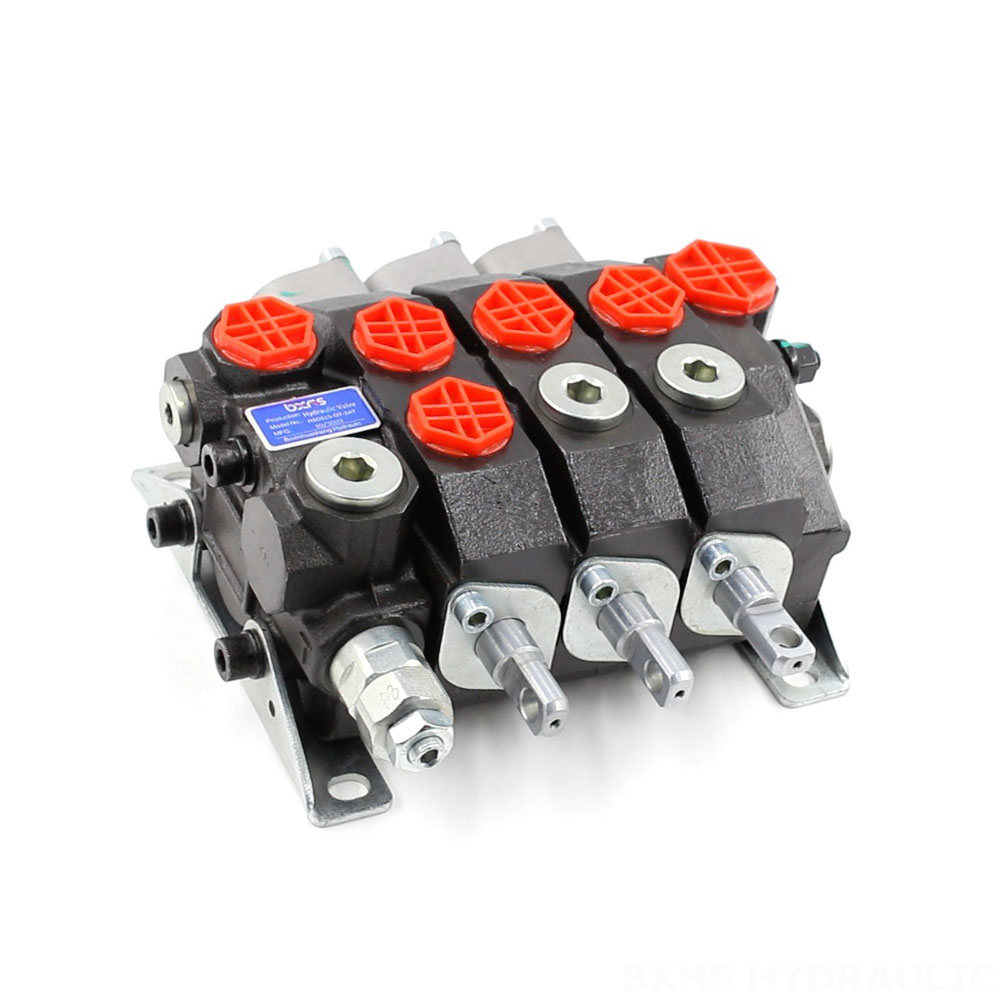 HSDS15 Manual 3 Spool Monoblock Directional Valve cover photo