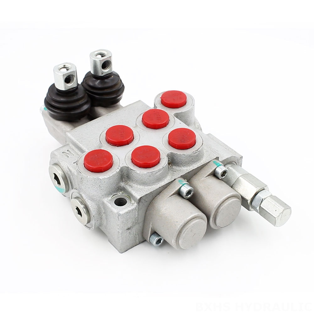 P40-DKL Manual 2 Spool Monoblock Directional Valve cover photo