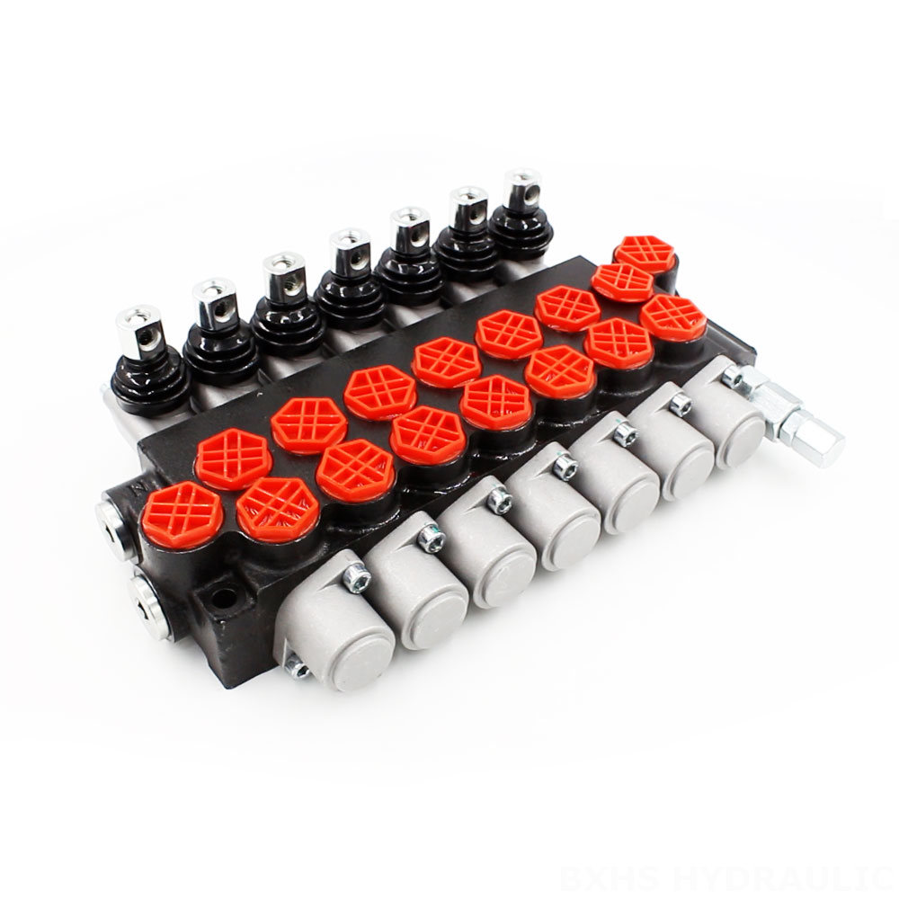 P40-G12-7OT Manual 7 Spool Monoblock Directional Valve image