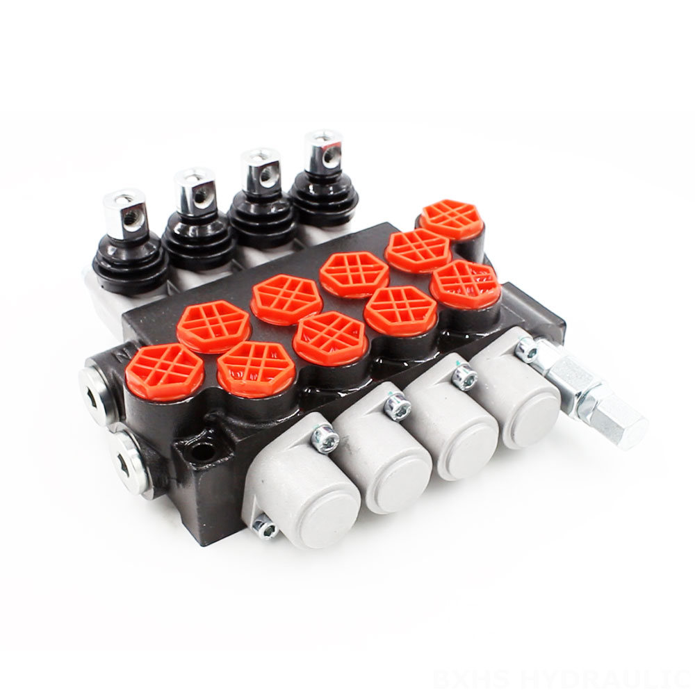 P40-G12-G38-4OT Manual 4 Spool Monoblock Directional Valve image