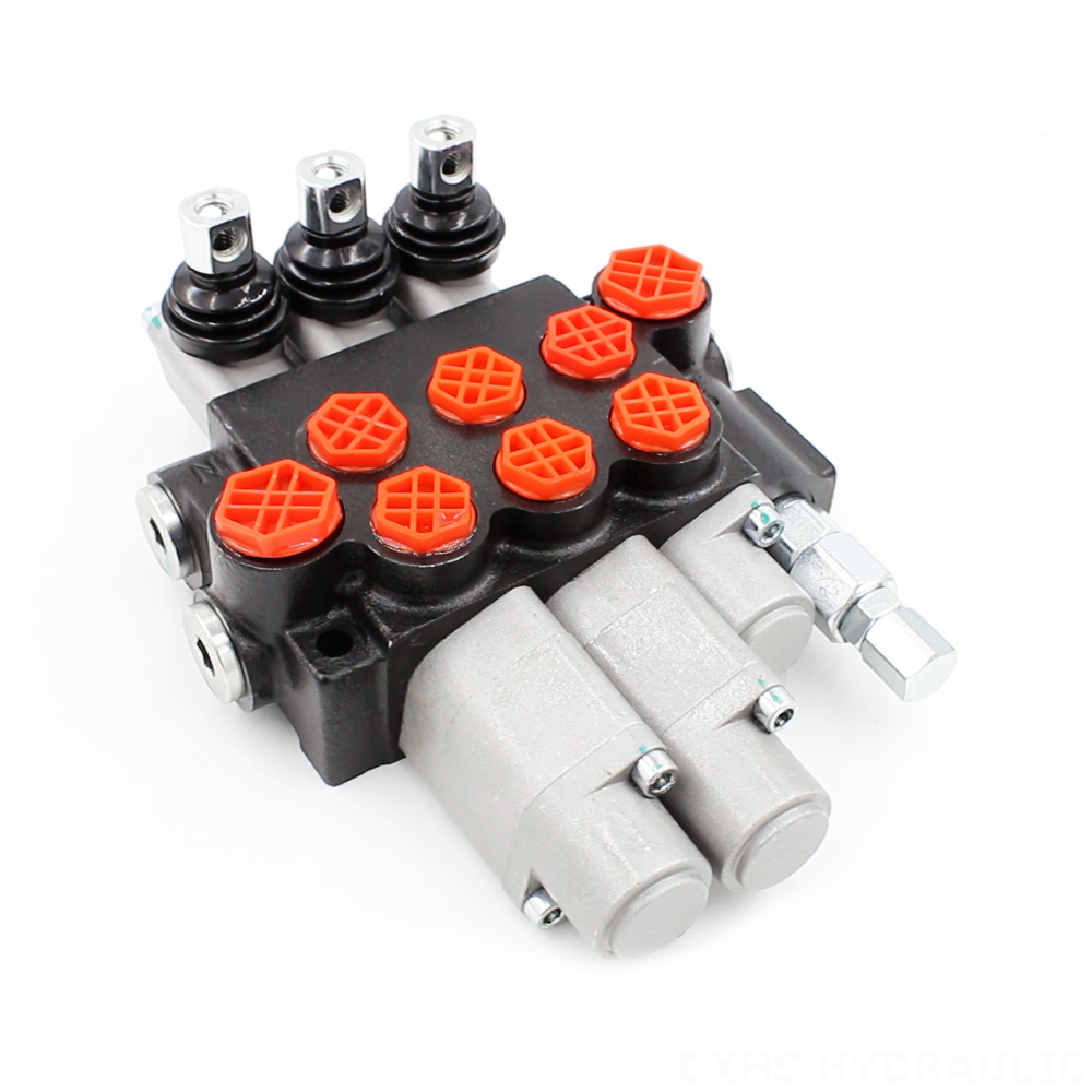 P40-G12-G38-OT-2QTW Manual 3 Spool Monoblock Directional Valve cover photo