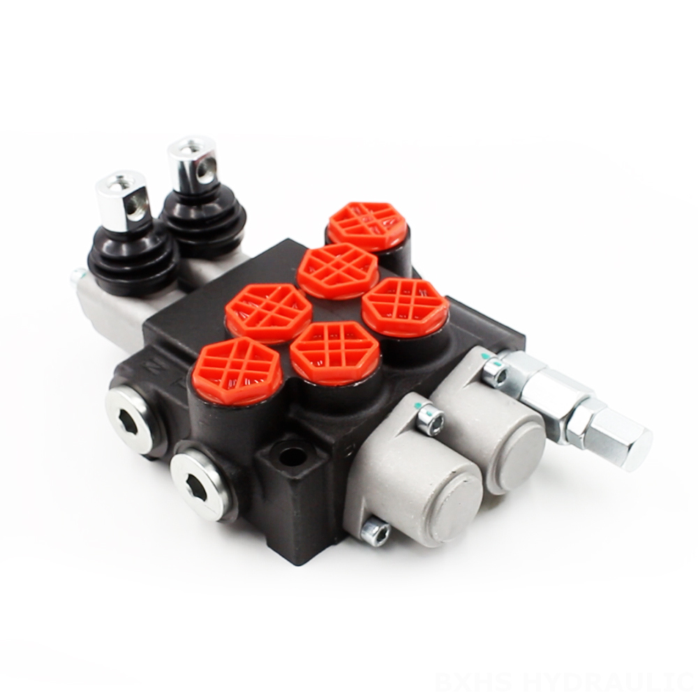 P40-G12 Manual 2 Spool Monoblock Directional Valve cover photo