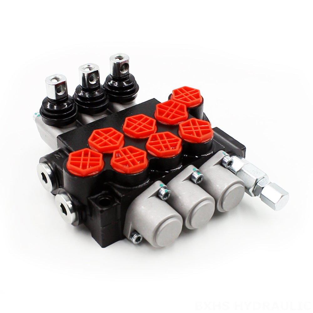 P40-G12 Manual 3 Spool Monoblock Directional Valve image