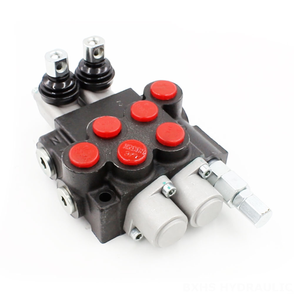 P40-U34-2OT Manual 2 Spool Monoblock Directional Valve cover photo