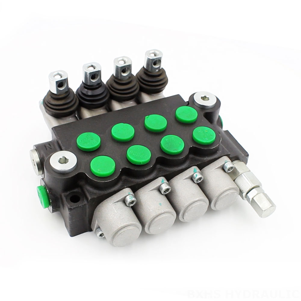 P40-U34 Manual 4 Spool Monoblock Directional Valve cover photo