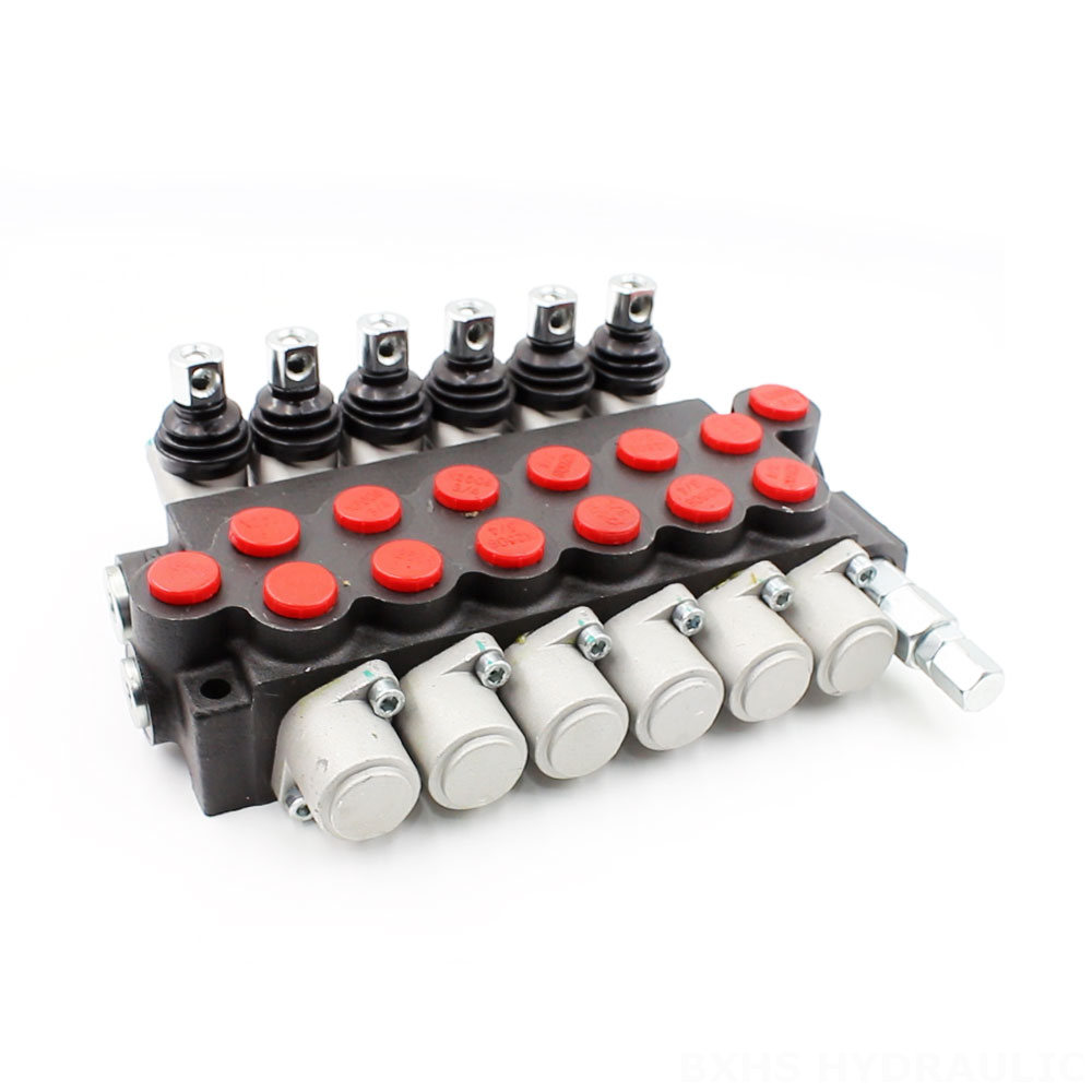 P40-U34 Manual 6 Spool Monoblock Directional Valve image