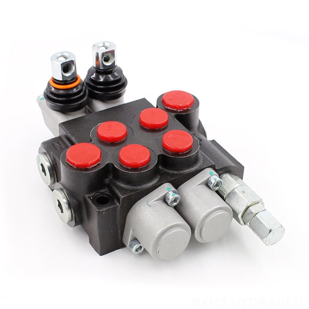 P40-U78-U34-OT-YW Manual 2 Spool Monoblock Directional Valve image