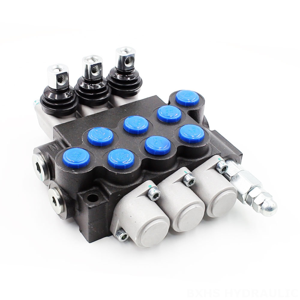 P40-U78 Manual 3 Spool Monoblock Directional Valve cover photo