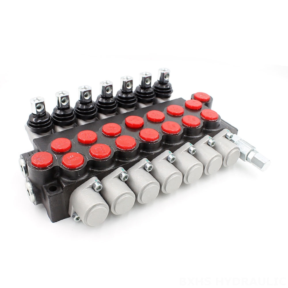 P40-U78 Manual 7 Spool Monoblock Directional Valve image