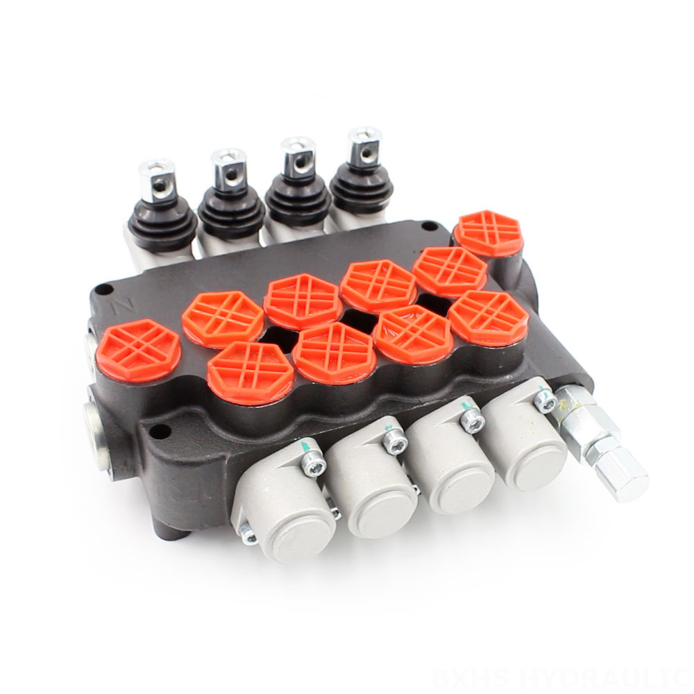 P80-G34-4OT Manual 4 Spool Monoblock Directional Valve image