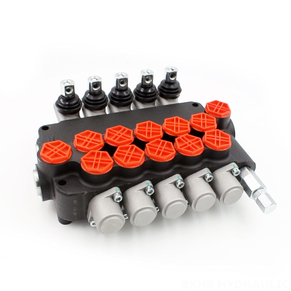 P80-G34-5OT Manual 5 Spool Monoblock Directional Valve image