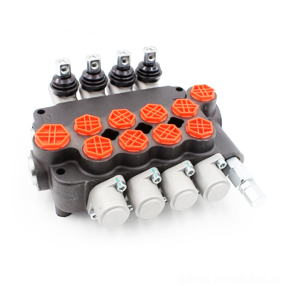 P80-G34-G12-4OT Manual 4 Spool Monoblock Directional Valve image