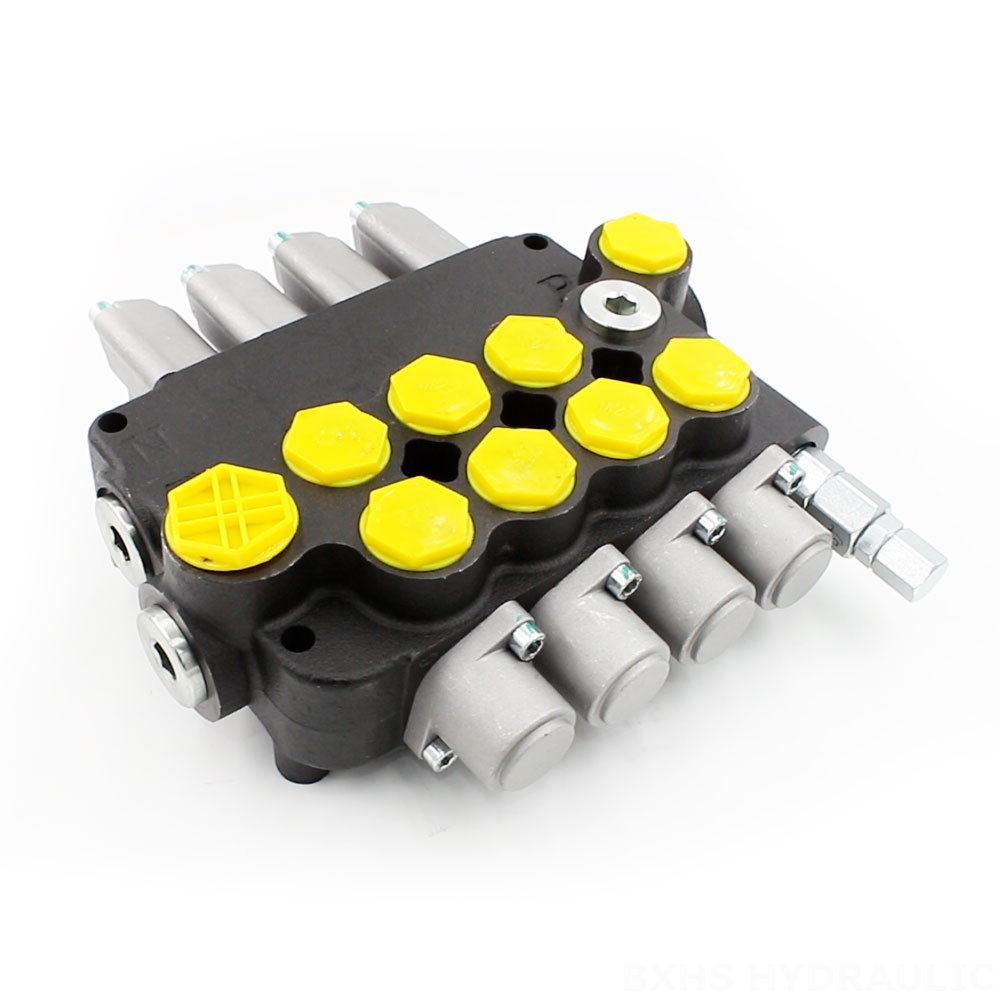 P80-G34-G12-AT-3OT Manual 4 Spool Monoblock Directional Valve cover photo