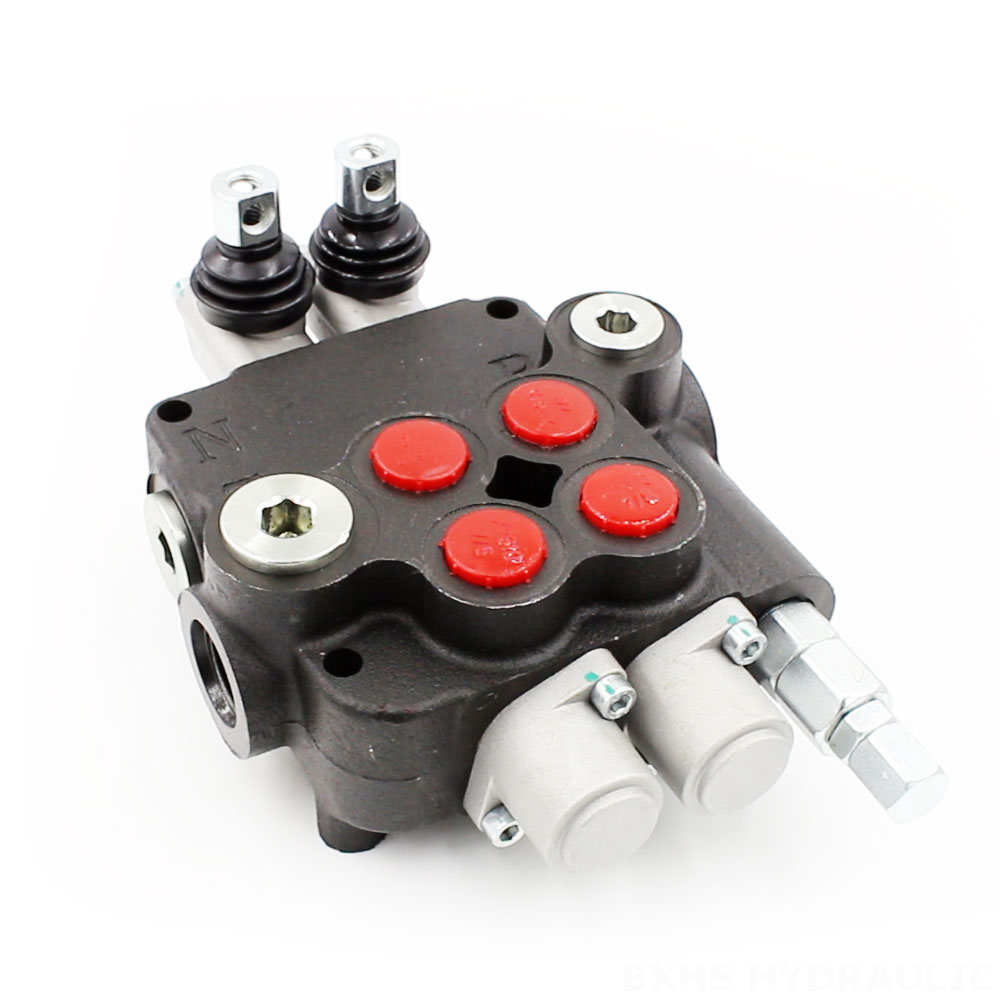 P80-U116-U78-2OT Manual 2 Spool Monoblock Directional Valve image