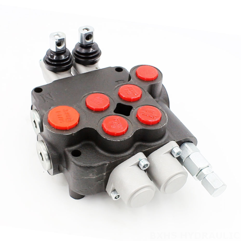 P80-U116-U78 Manual 2 Spool Monoblock Directional Valve image