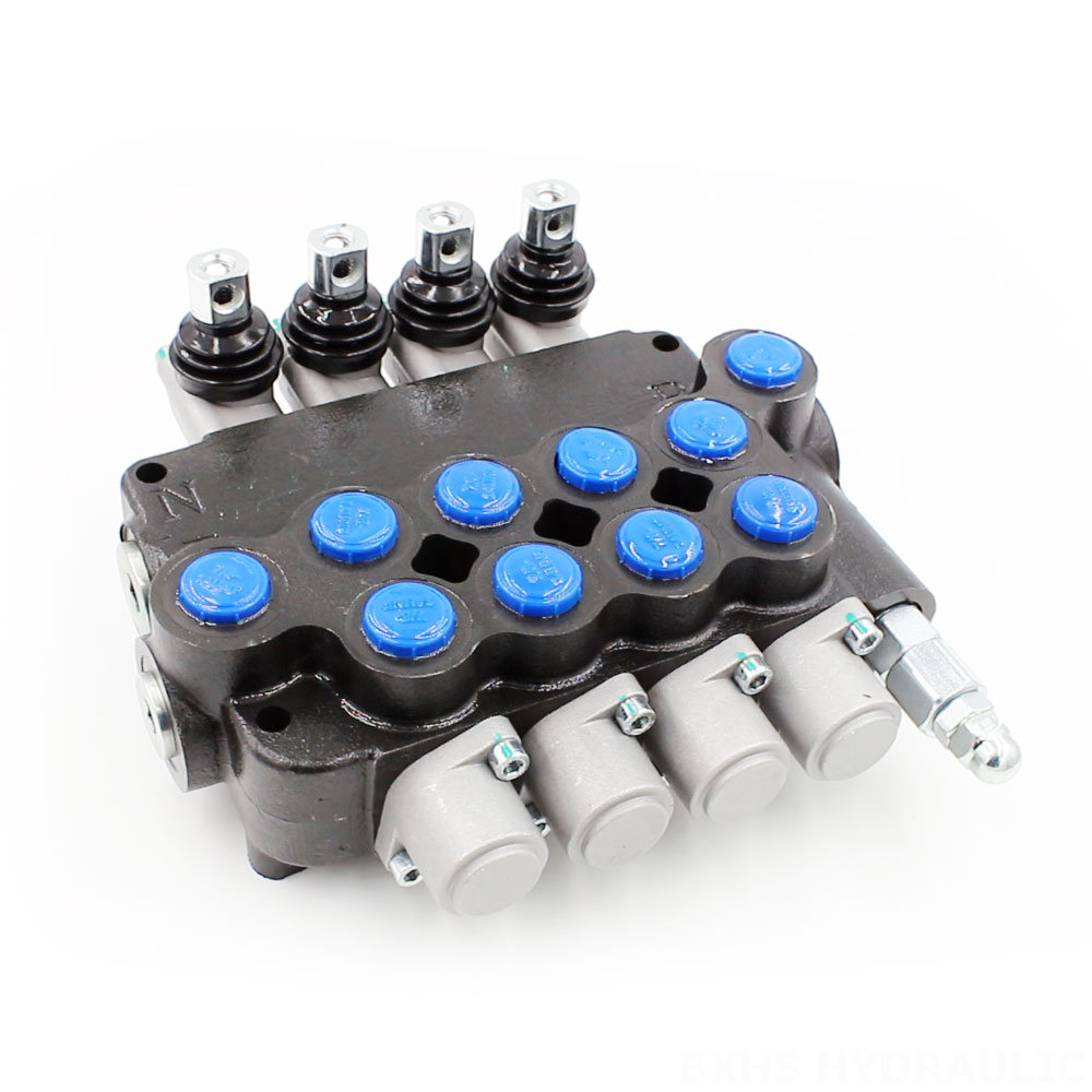 P80-U78-4OT Manual 4 Spool Monoblock Directional Valve image