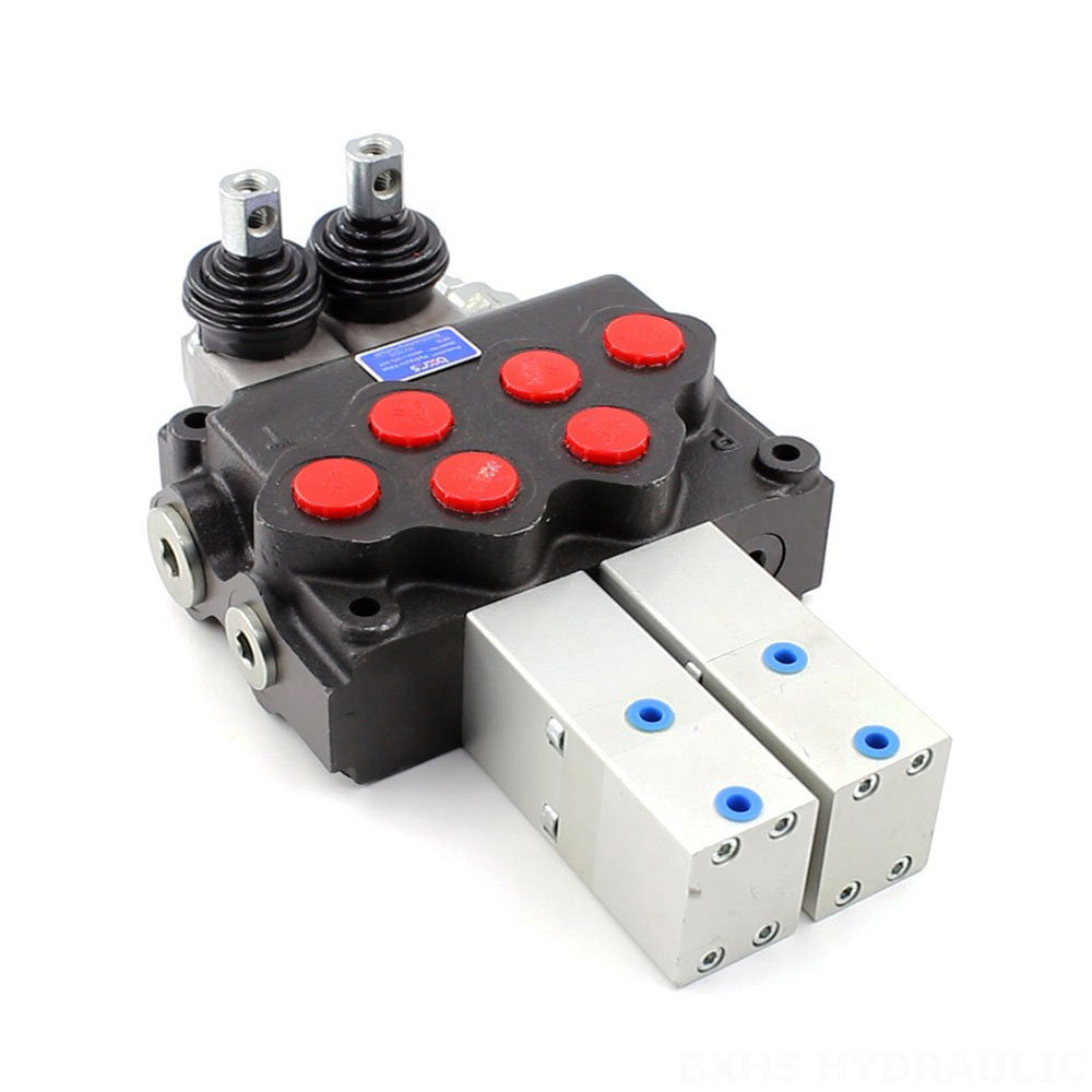 SD11 Pneumatic 2 Spool Monoblock Directional Valve cover photo