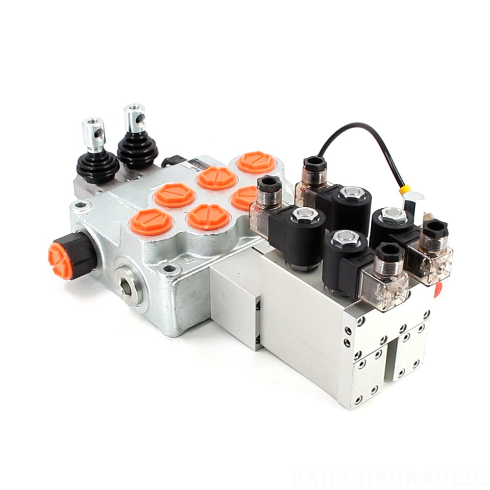 SD18 Electric 2 Spool Monoblock Directional Valve image