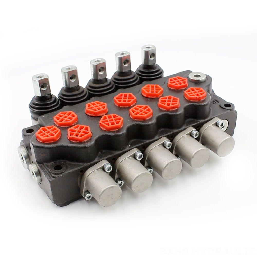 SD5-G38 Manual 5 Spool Monoblock Directional Valve cover photo