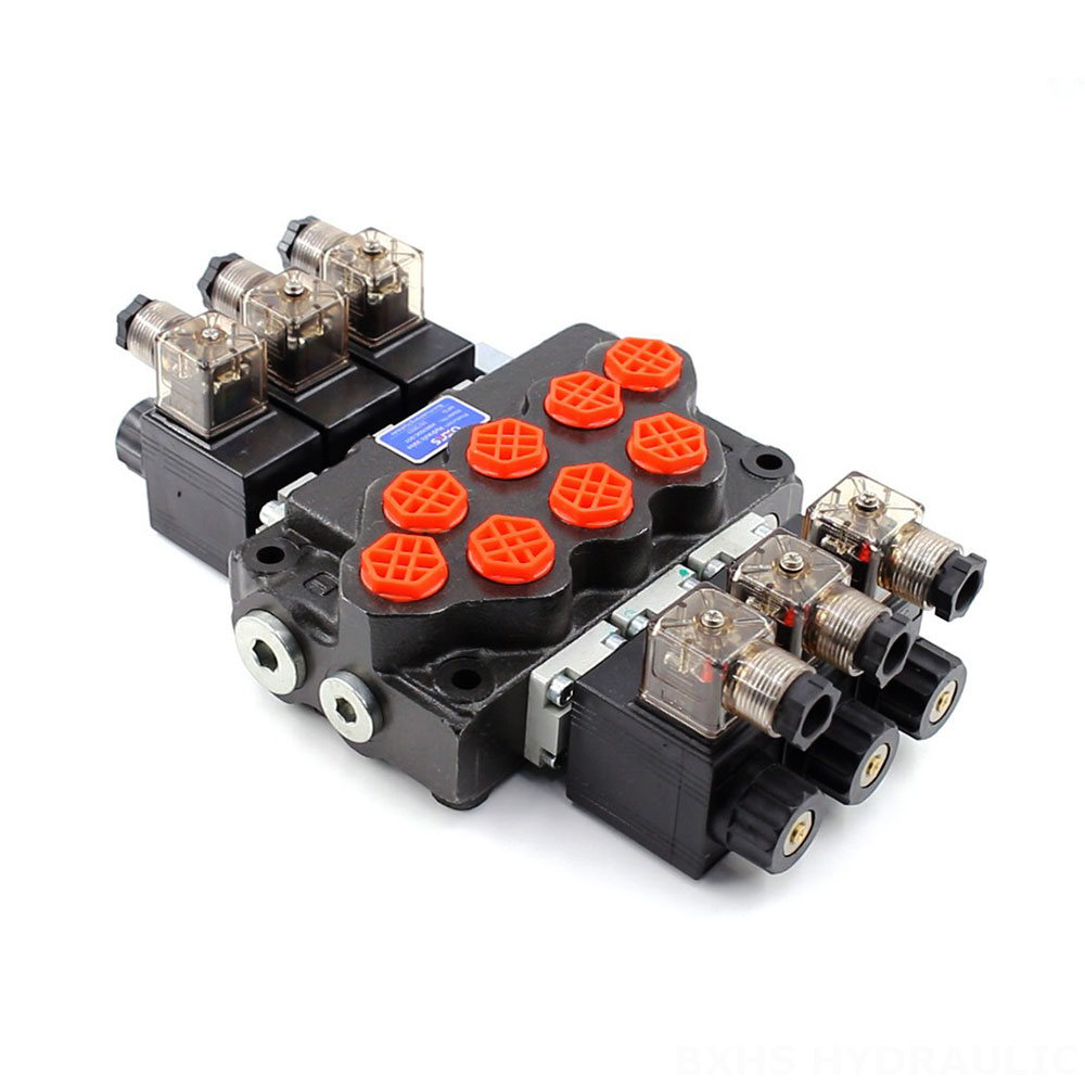 SD5 Solenoid 3 Spool Monoblock Directional Valve image