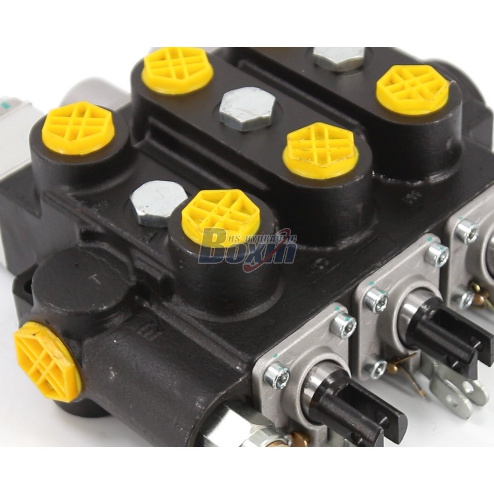 RD5300NPT-QTW-2OT Manual 3 Spool Hydraulic Control Valve detail image