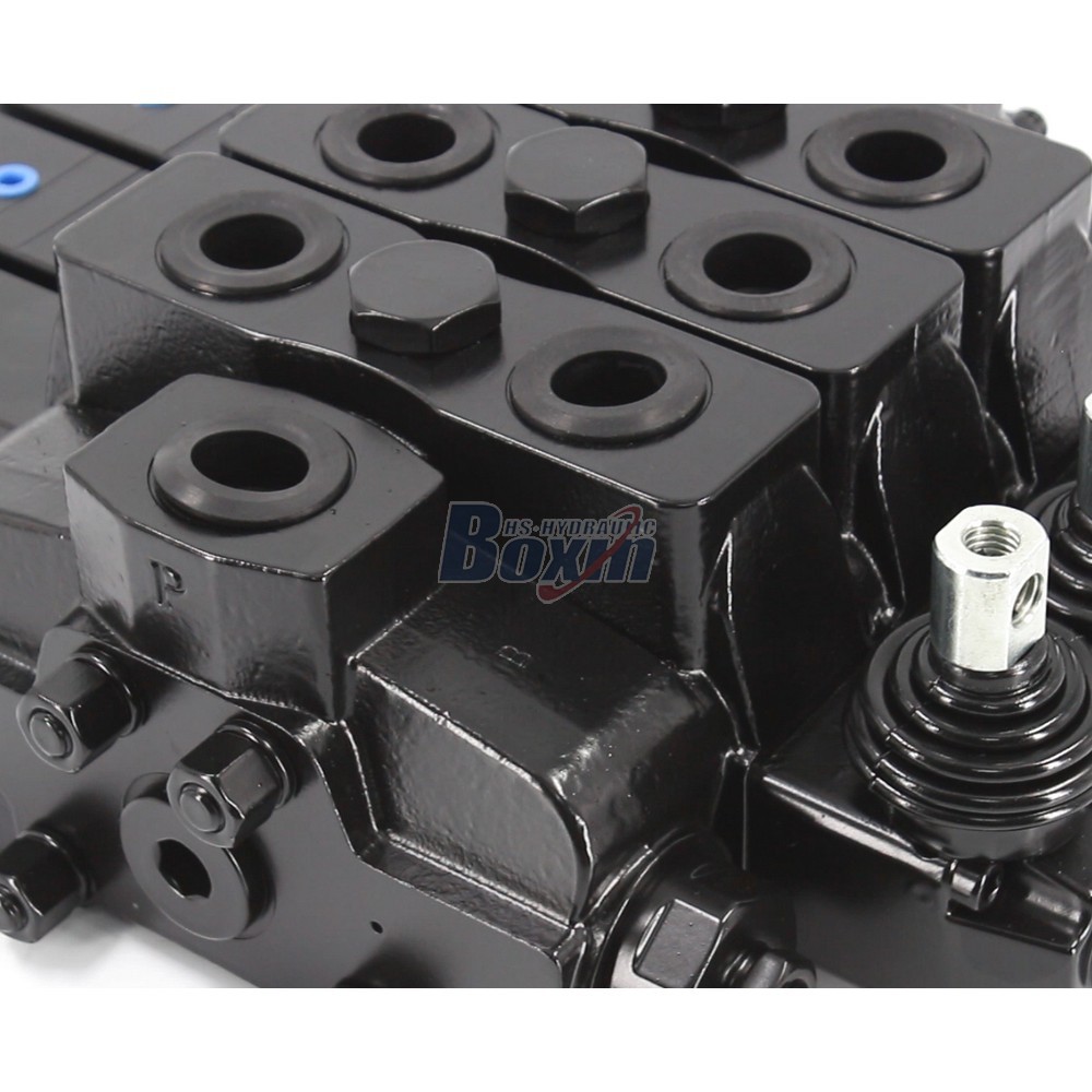SDS180Q Pneumatic and Manual 3 Spool Sectional Directional Valve detail image
