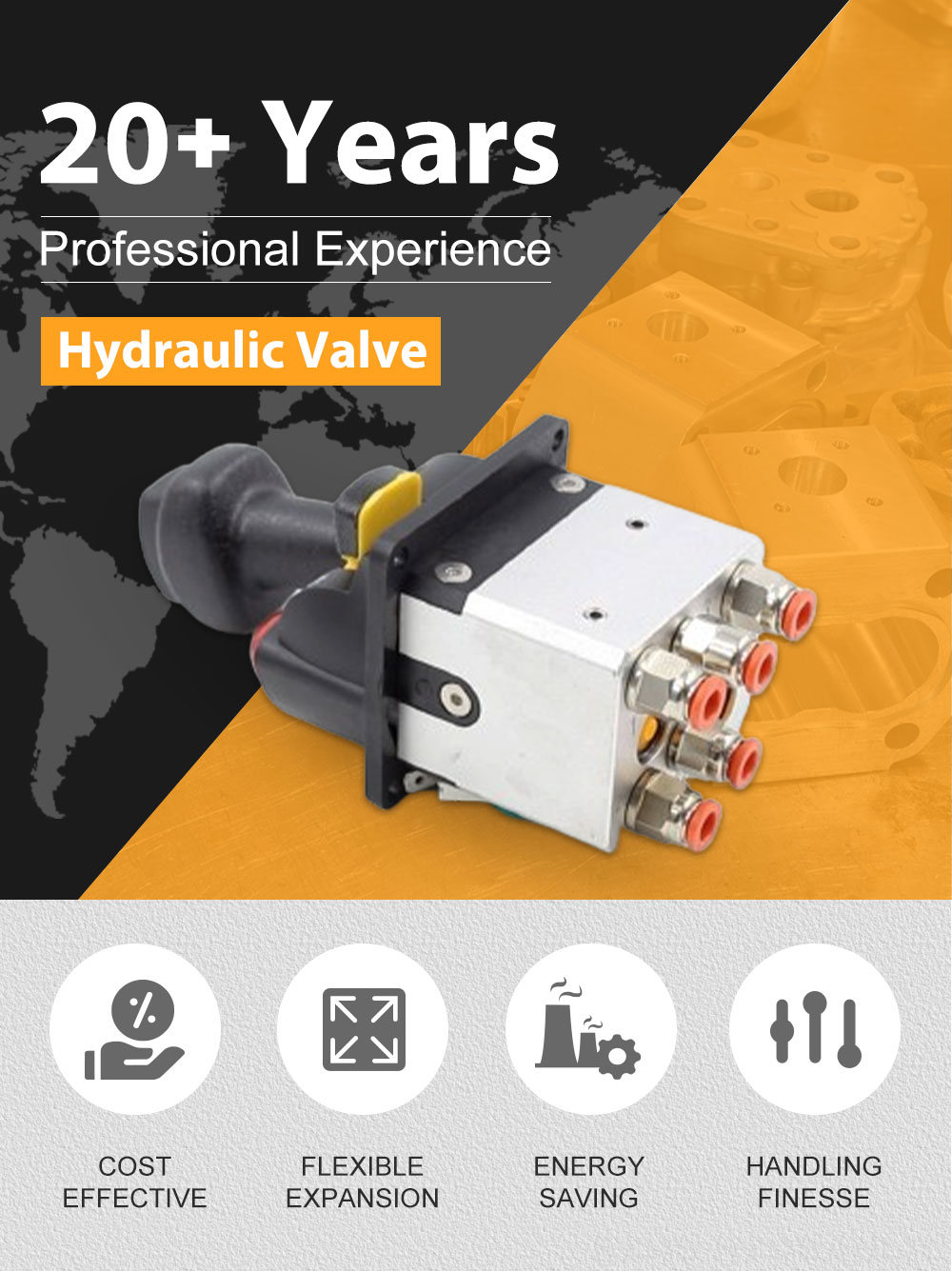 Pneumatic 1 Spool Control Valves: Factory Direct Pricing and Bulk Orders detailed image