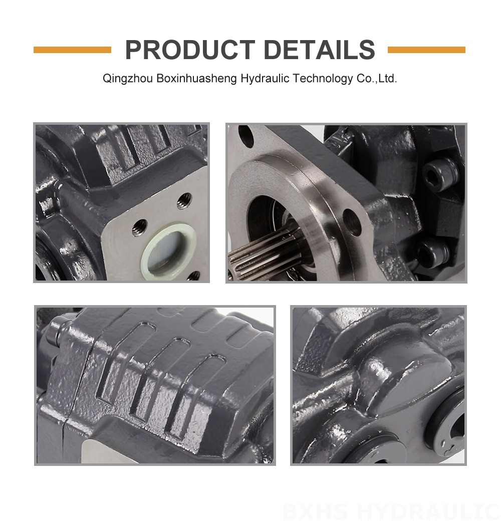 CBHC-2082 82 cc/rev 28 MPa (4061 psi) Hydraulic Gear Pump detailed image