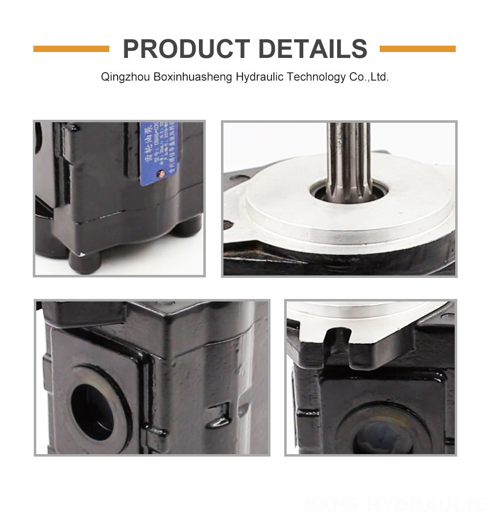 Hydraulic Pump Iso High-Performance Hydraulic Gear Pump - 20 cc/rev | Wholesale & OEM detailed image