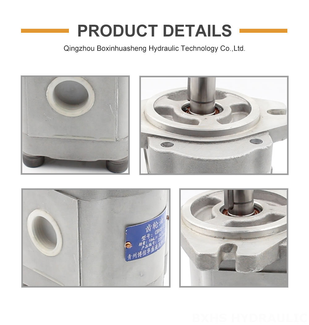 Tandem Pump 16 cc/rev Hydraulic Gear Pump: Customizable & Durable | Manufacturing Expertise detailed image