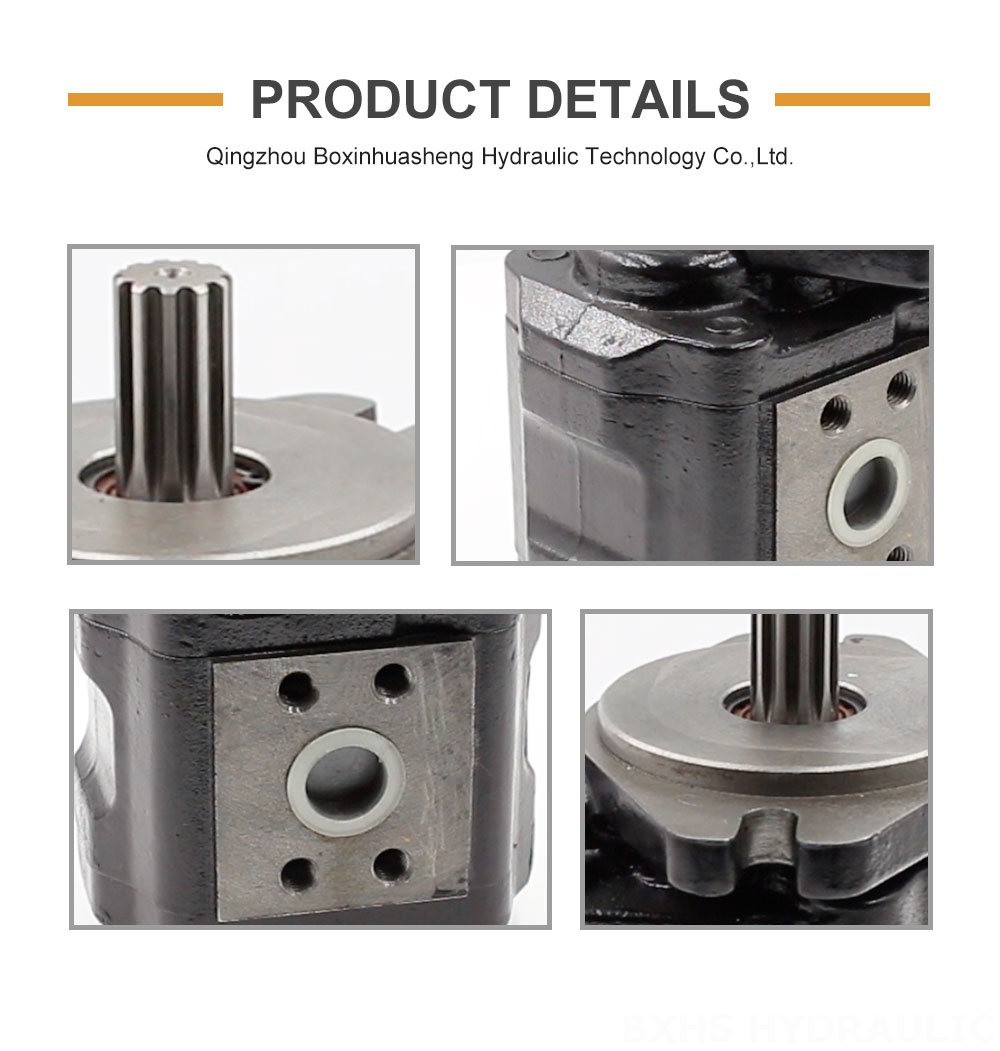 Pump Truck 40 cc/rev Hydraulic Gear Pump | Manufacturer, Factory Supply & Global Distribution detailed image