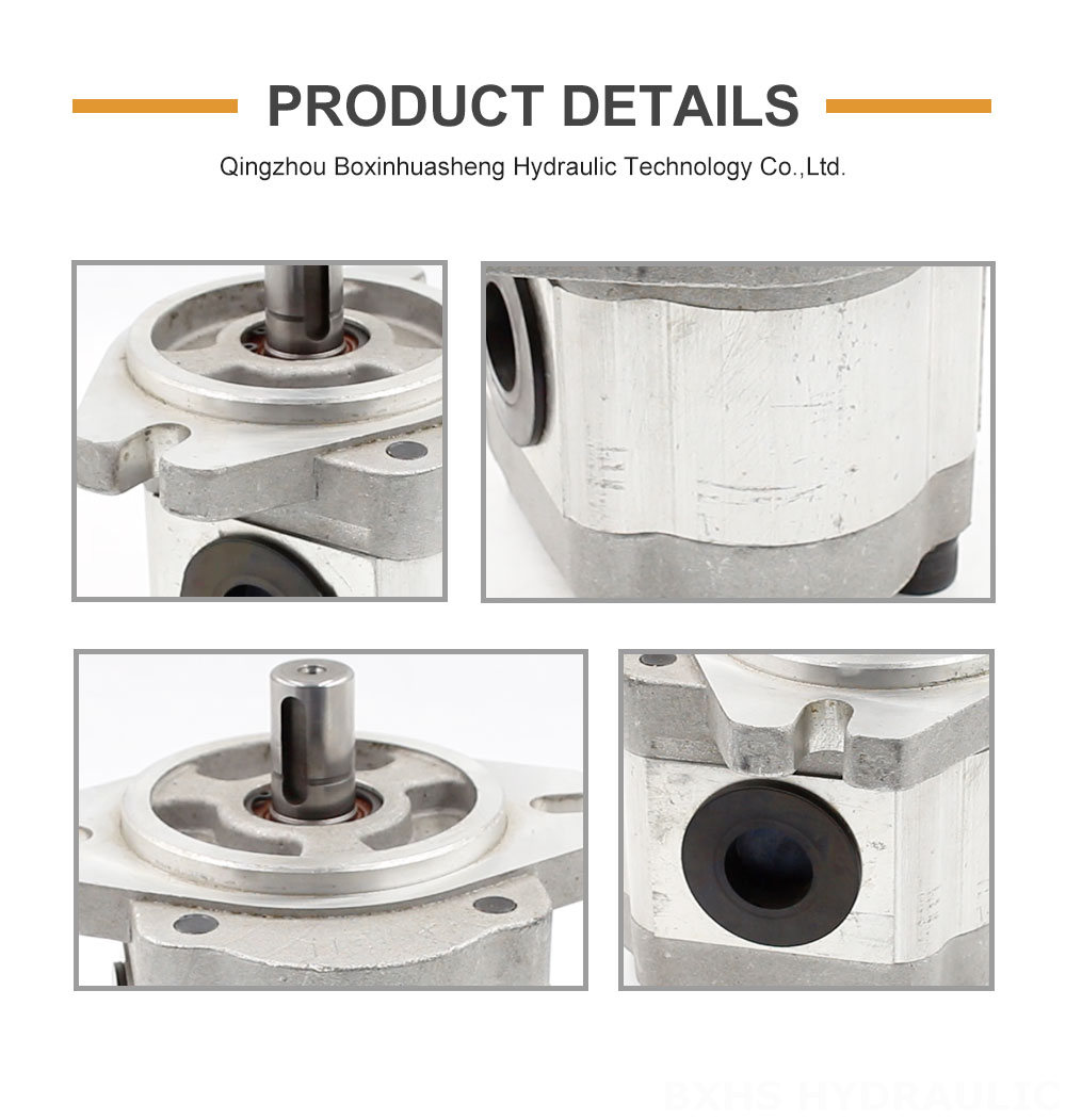 16cc Hydraulic Pump 6 cc/rev Hydraulic Gear Pump | Factory Direct & Customizable detailed image