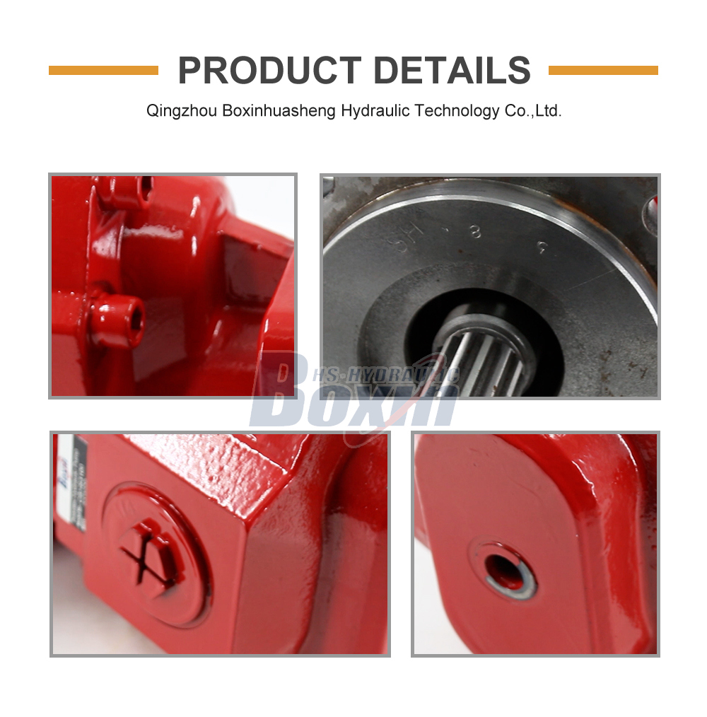 OEM/ODM Solutions for CBHS3100 100 cc/rev Hydraulic Gear Pump and Private Labeling detailed image