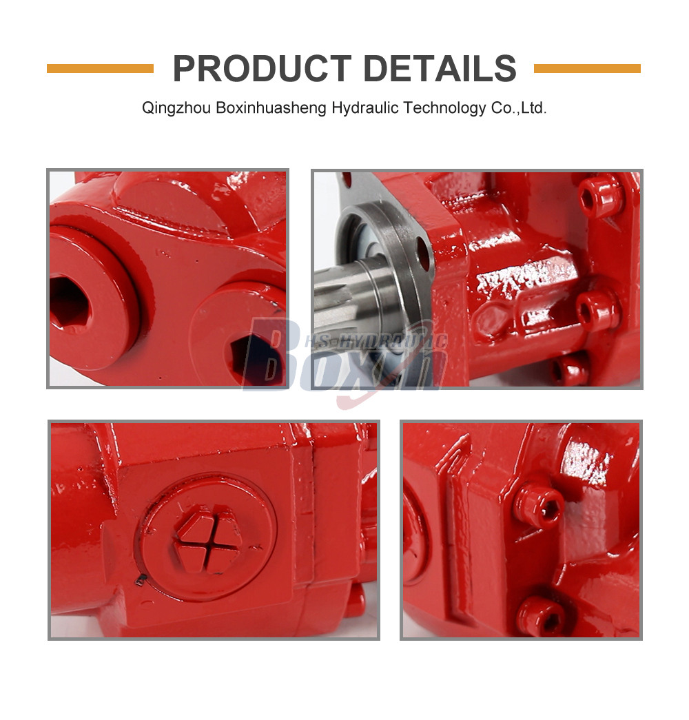 CBHST1-80-KZ 80 cc/rev 20 MPa (2900 psi) Hydraulic Gear Pump detailed image