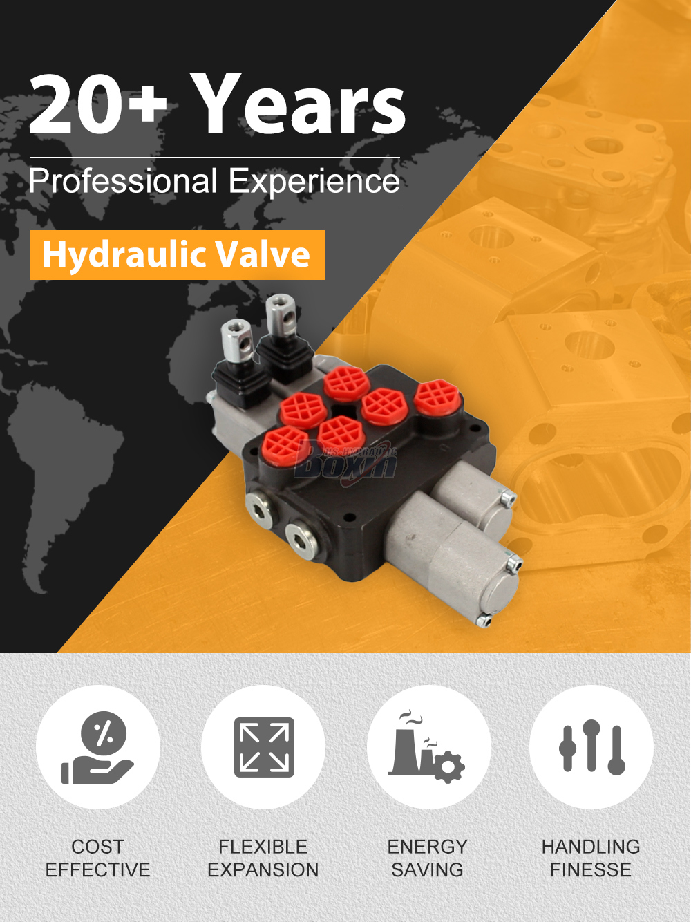 Strategic Cooperation Opportunities for DCV20 2 Spool Hydraulic Valve Distribution and Trading detailed image