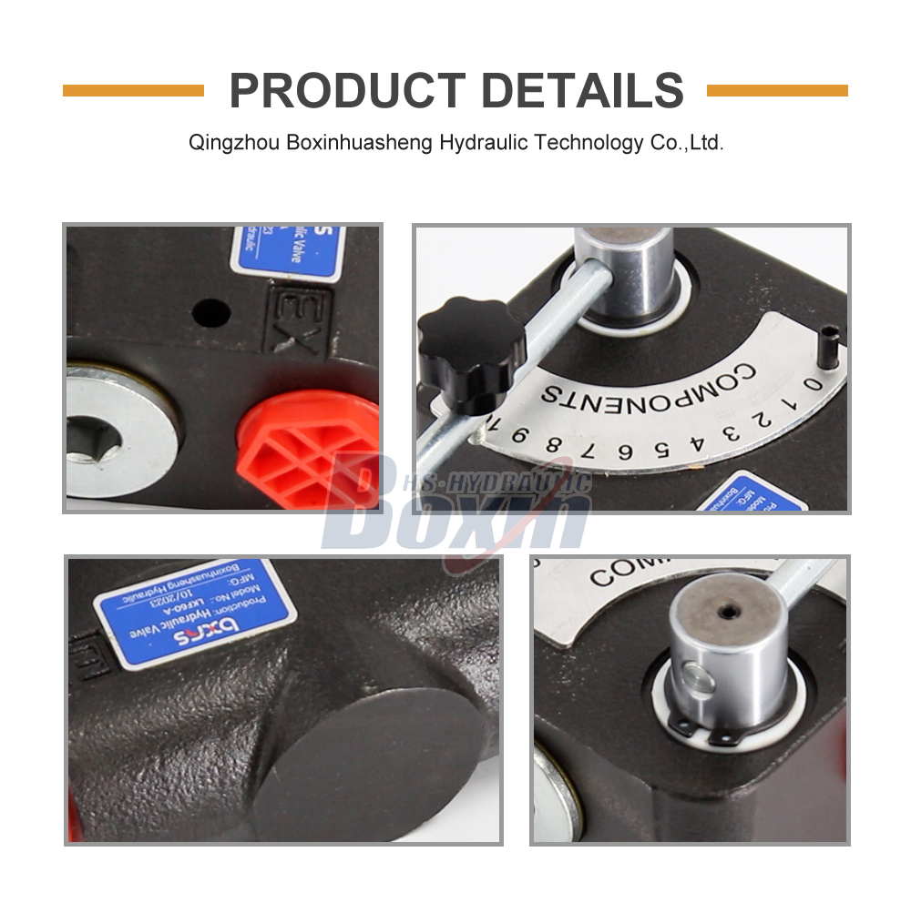 LKF60-WAQF Hydraulic 1 Spool Flow Control Valve detailed image