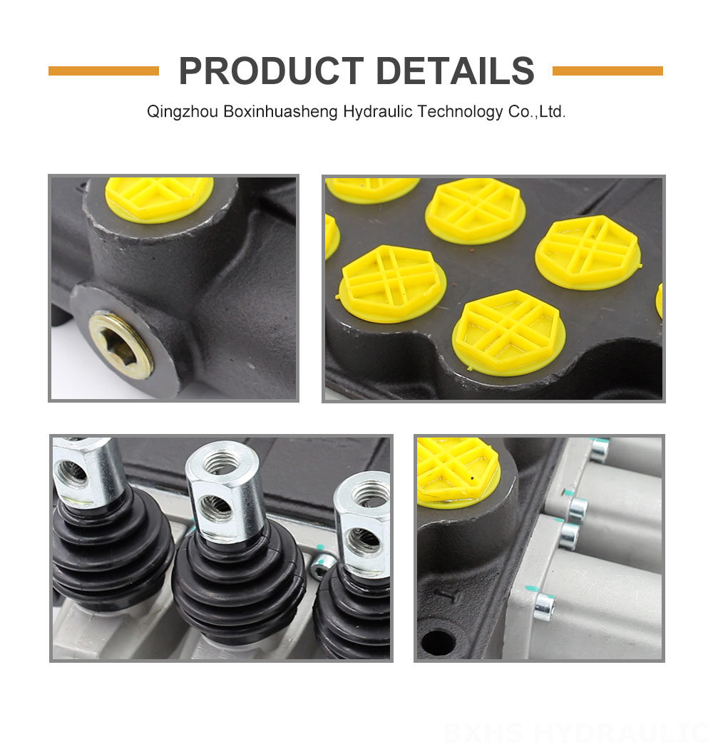 Bespoke Hydraulic Solutions: Customizable P120-G1-OT Directional Control Valves detailed image