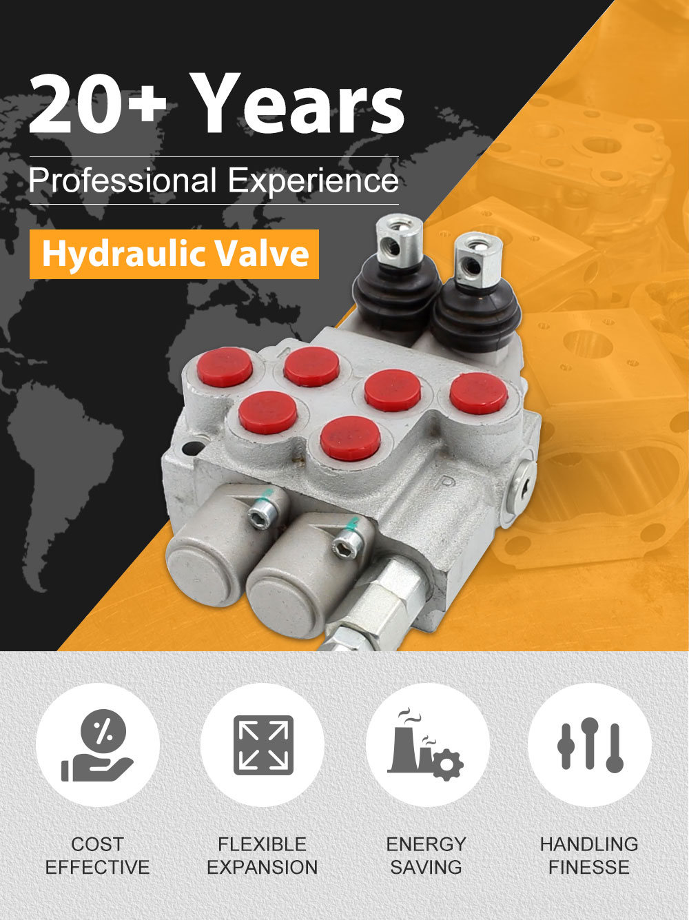 Distributeur Hydrauloque Hydraulic Directional Valve P40-DKL: Wholesale, OEM, & Customization detailed image