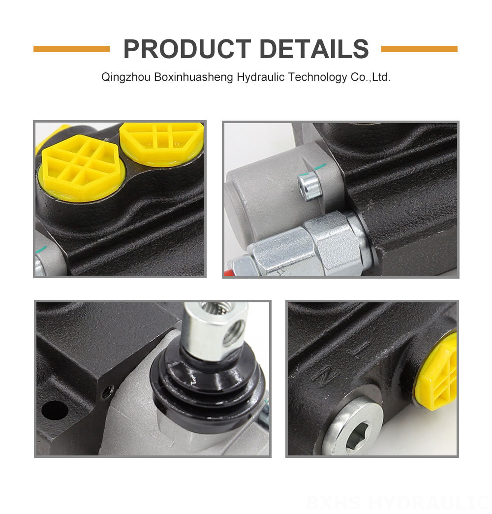 P40-G12-1OT 1-Spool Hydraulic Directional Valve | Factory Direct & Customizable detailed image