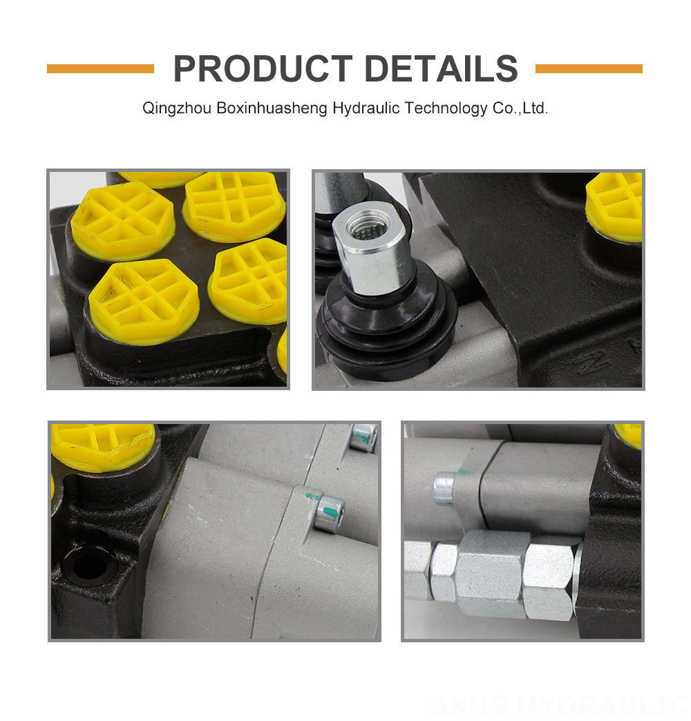 P40-G12-2OT 2-Spool Hydraulic Directional Valve | Factory Direct & Customizable detailed image