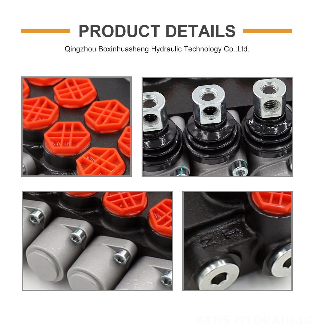 3 Way Directional Control Valve P40-G12-7OT Manual Directional Valve: High-Quality and Reliable detailed image