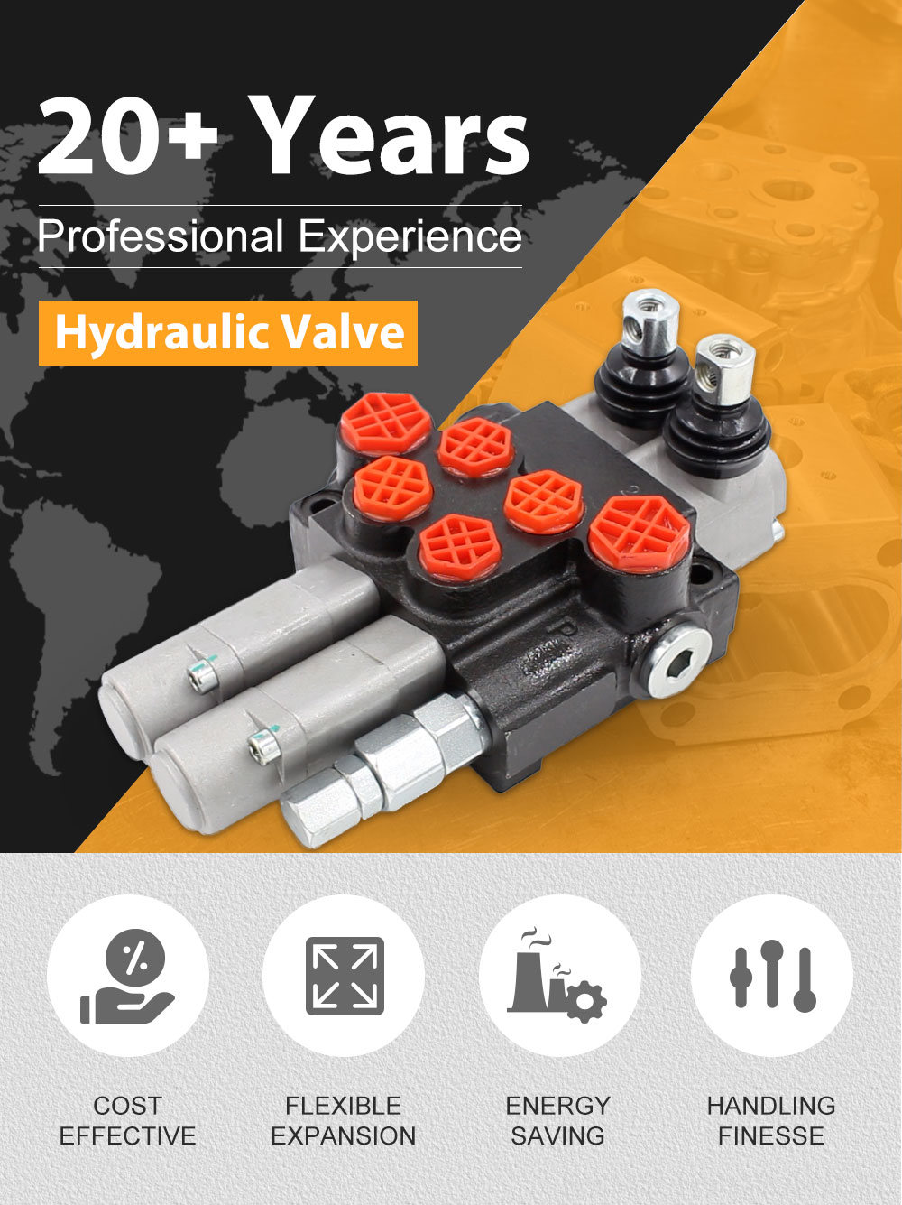 P40-G12-G38-2QTW Hydraulic Directional Valve | Factory Direct & Customizable detailed image