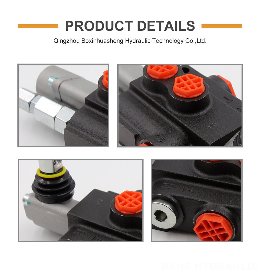 P40-G12-G38-OTW Manual 1 Spool Monoblock Directional Valve detailed image