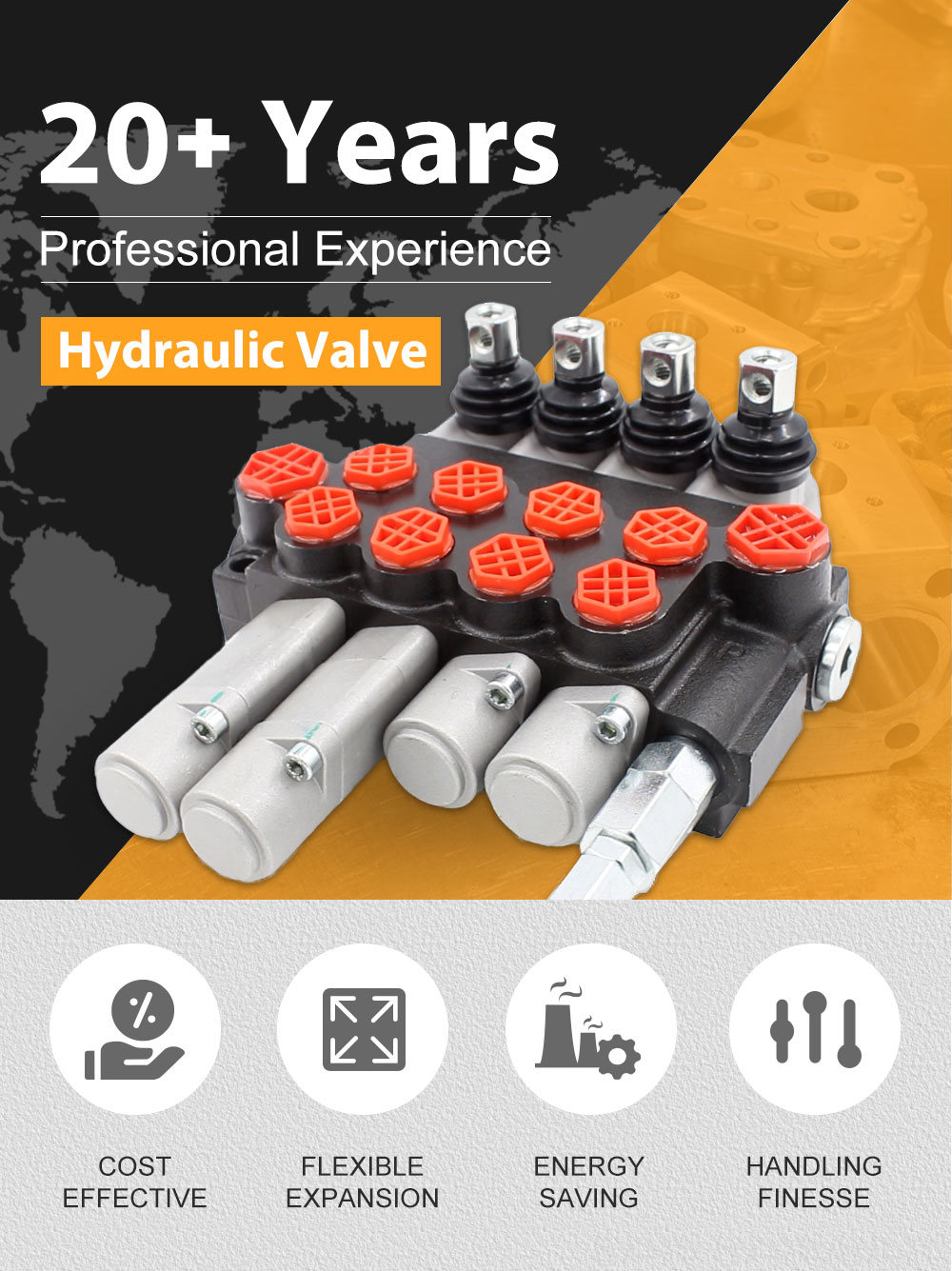 Trailer Solenoid Valve P40-G12-G38 Directional Valve: Enhancing Hydraulic System Performance detailed image