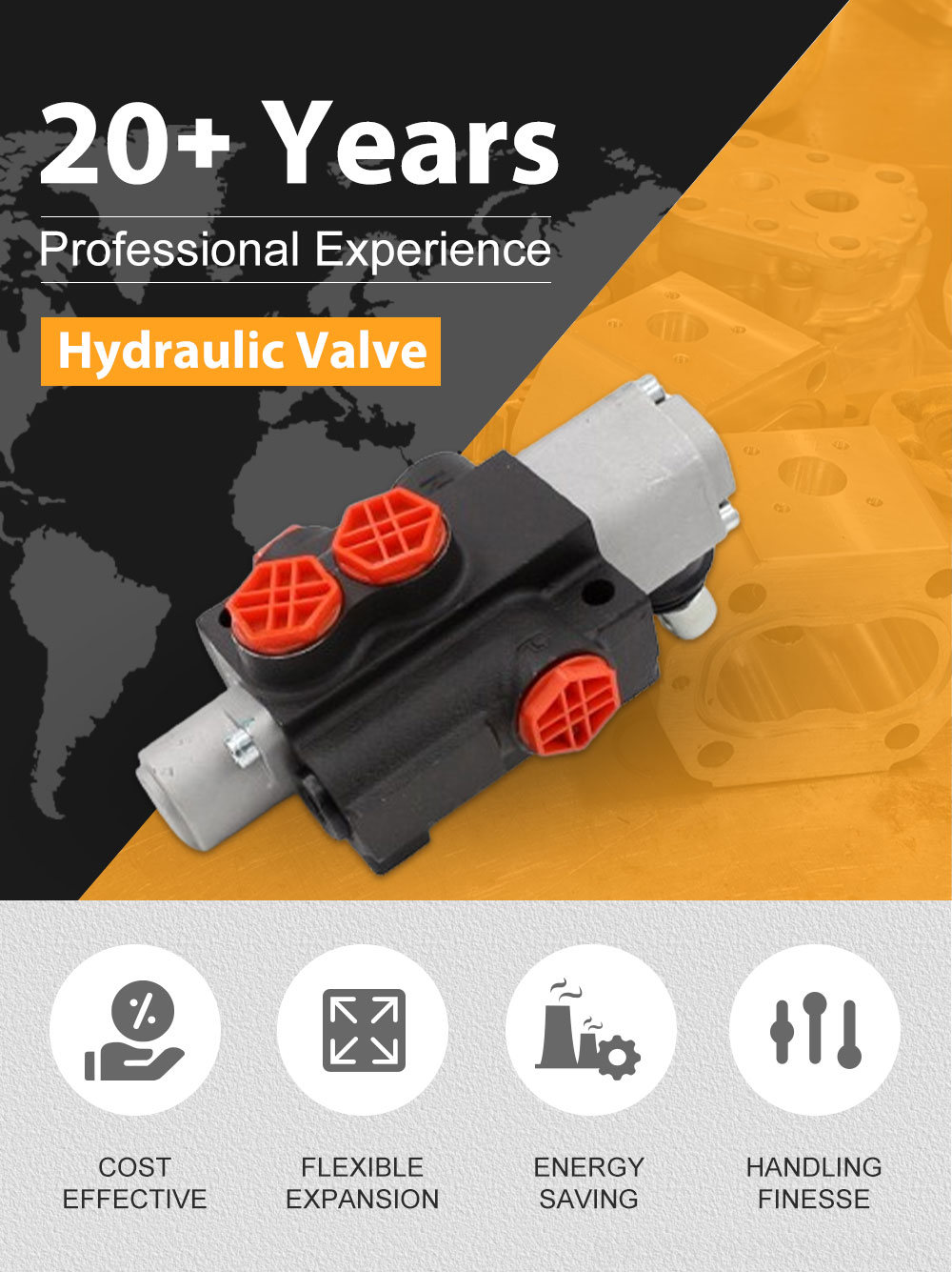 Solenoid Valve Hydraulic Distributors Wanted: P40-G12-OT Hydraulic Directional Control Valves detailed image