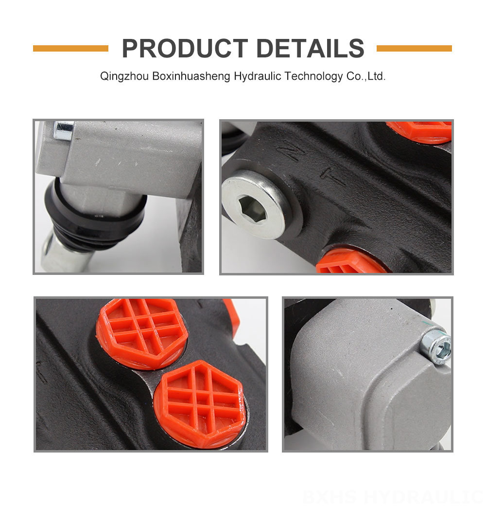 Bespoke Hydraulic Solutions: Customizable P40-G12-OT Directional Control Valves detailed image