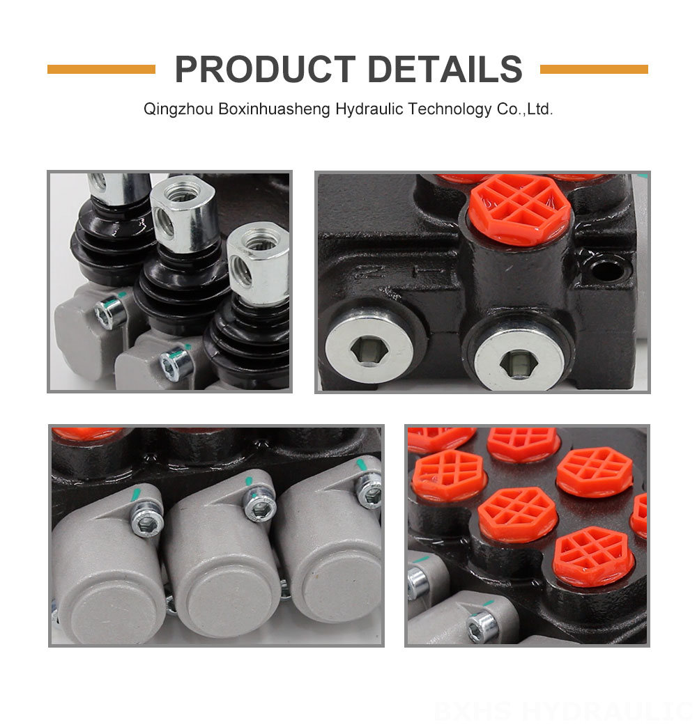 P40-G38-G12-OT-OT-OT Hydraulic Directional Valve | Factory Direct & Customizable detailed image