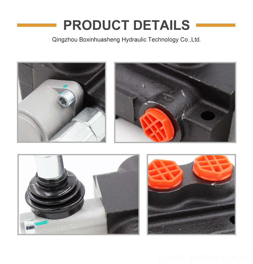 P40-G38 Manual 1 Spool Monoblock Directional Valve detailed image