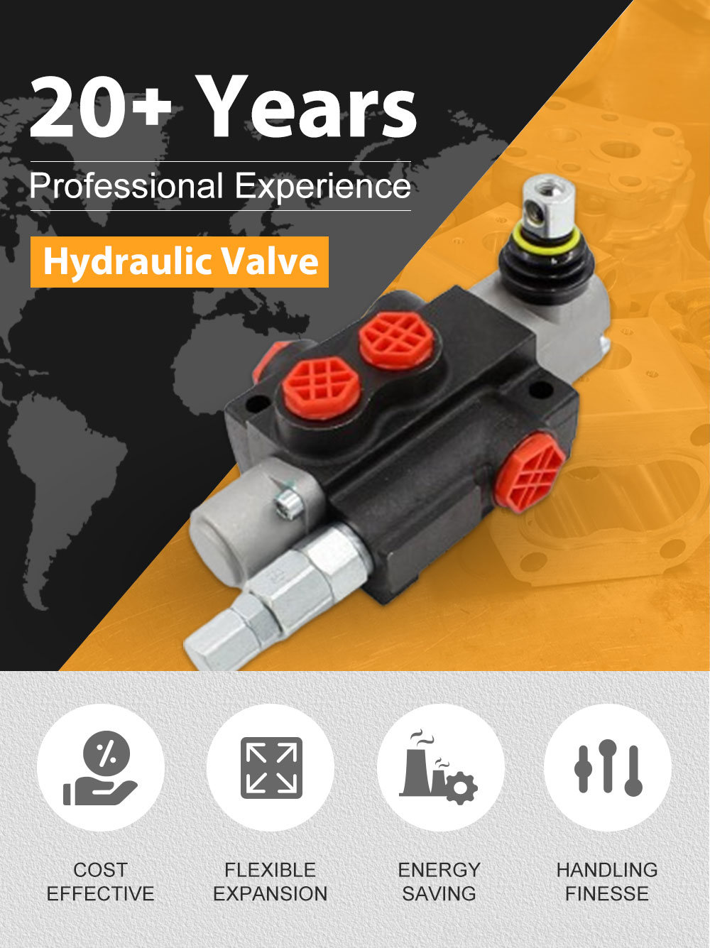 Hydraulic Directional Valve P40-OW: Engineered for Durability and Reliability detailed image